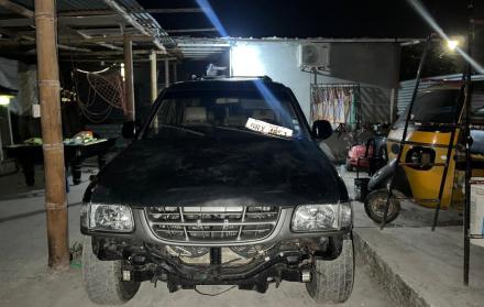 carro evidencia Lomas de Sargentillo