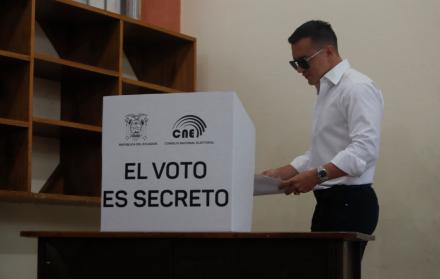 Daniel NOboa en votaciones