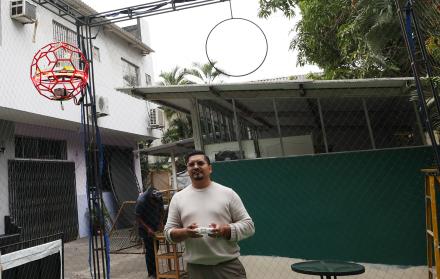 Drone soccer Ecuador