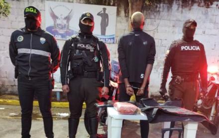 detenido en barberia