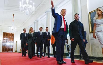 Trump y Zelensky