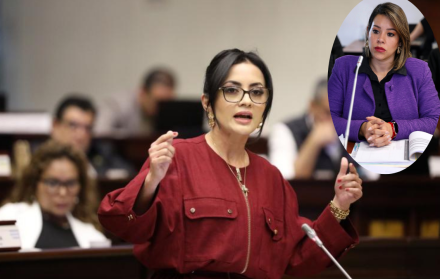 La asambleísta Viviana Veloz reclama porque Acess, dirigido por Paola Aguirre, no le ha respondido.