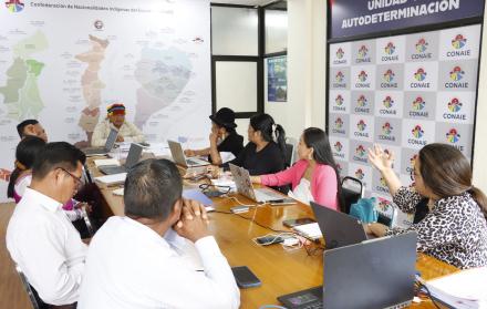 Según la Conaie, Iza ha sido objeto de seguimientos, vigilancia y actos de intimidación.