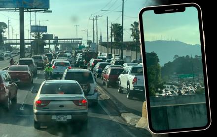 Tráfico en la avenida del Bombero