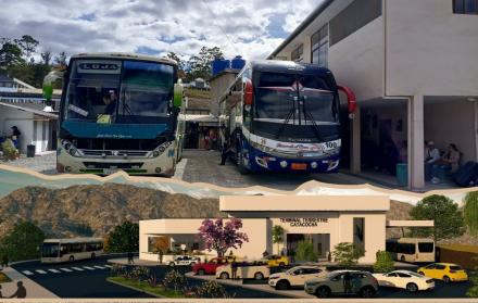 terminal terrestre de pasajeros en Paltas