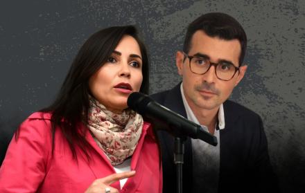 Luisa González y Andrés Guschmer