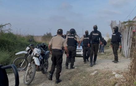 Operativo de Policía en Playas