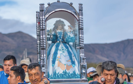 Recorrido de la Virgen de El Cisne