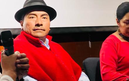 Leonidas Iza fue convocado por la Fiscalía a una audiencia, después de que la Policía presentó un habeas corpus para liberar a tres policías retenidos en Toacazo.
