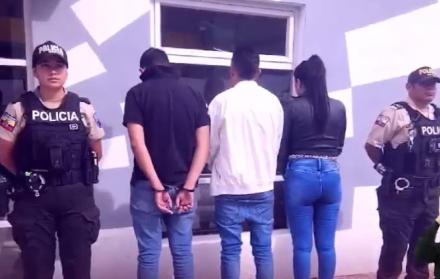 detenidos en Tumbaco