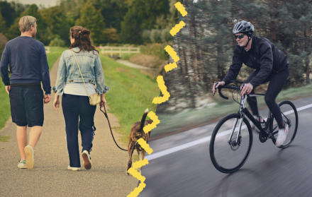 ¿Caminar o montar en bici? Decídete con esta comparativa de expertos