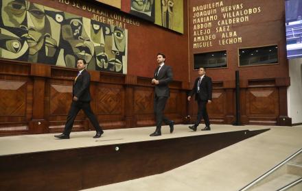 Niels Olsen en la Asamblea