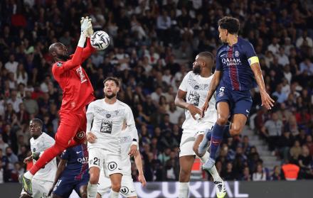 PSG ganó 1-0 al Angers en la segunda fecha de la Ligue 1 de Francia.