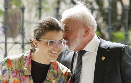 María José Pinto y Luiz Inácio Lula da Silva