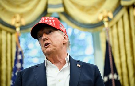 El presidente de Estados Unidos, Donald Trump
