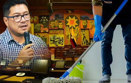 Hector Rodríguez denuncia atraso de pagos en personal de limpieza de la Asamblea