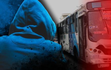 Buseteros víctimas de delincuencia.