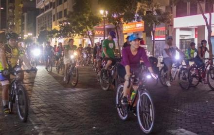 Ciclistas de la calle