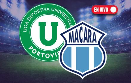 Liga de Portoviejo vs Macará por Copa Ecuador.