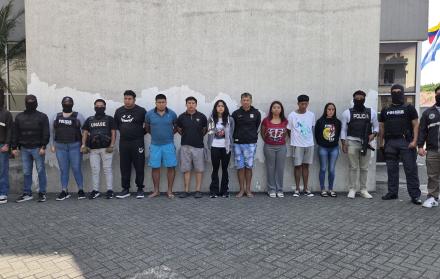 La Policía y la UNASE ejecutaron una serie de operativos en los cantones de Guayaquil, Durán y Daule.