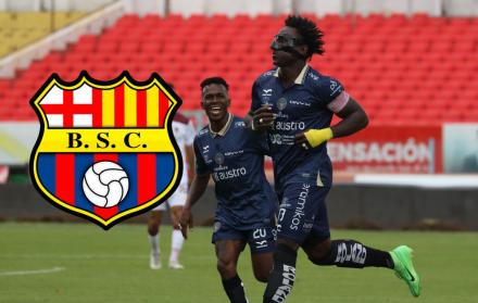 Roberto La Tuka Ordóñez jugador de Cuenca Jr, e hincha de Barcelona SC.