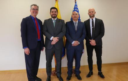 El Ministerio del Interior recibió la visita de dos miembros del Comité de Asignaciones de la Cámara de Representantes del Congreso de los Estados Unidos.