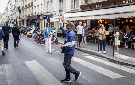 Mundo, Francia, El último vendedor ambulante de periódicos de París
