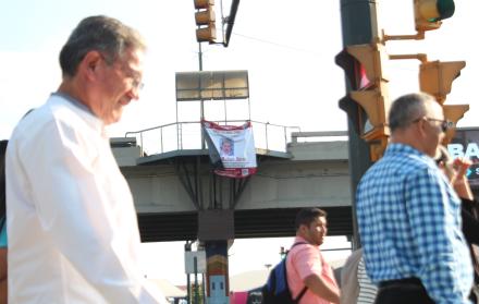 PANCARTA NICOLAS MADURO PLAZA DAÑIN