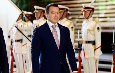 Daniel Noboa, presidente de Ecuador.