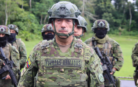 Jefe del Comando Conjunto de las FFAA., Henry Delgado.