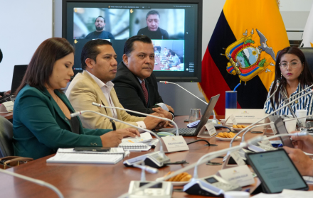 Nathaly Farinango es la presidenta de la mesa de Régimen Económico y Tributario.