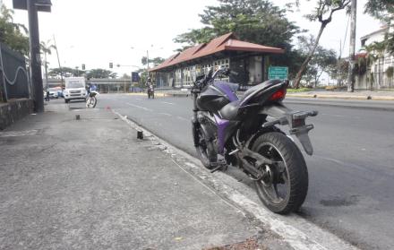 Accidente en la avenida Carlos Julio Arosemena
