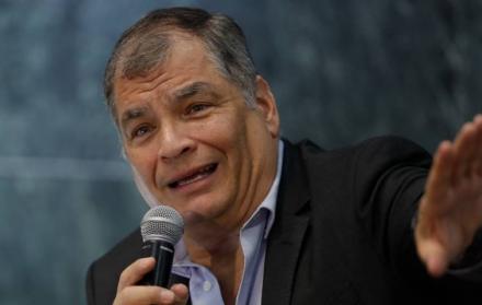 El expresidente Rafael Correa respondió a las recientes declaraciones presentadas por la fiscal Ana Hidalgo.