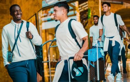 Willian Pacho, Kendry Páez y Piero Hincapié jugador de la Tri.