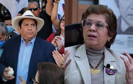 Ivonne Núñez y Richard Gómez