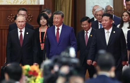Xi Jinping yVladímir Putin