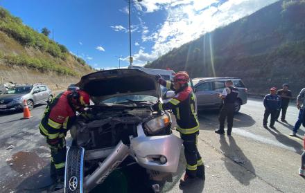accidente de tránsito en Quito