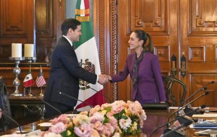 Claudia Sheinbaum y Marco Rubio
