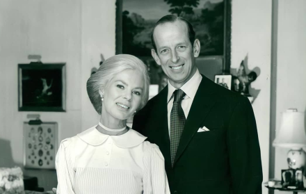 La duquesa Catalina de Kent y su esposo, el príncipe Eduardo, duque de Kent
