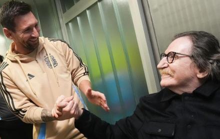 Charly García y Lionel Messi