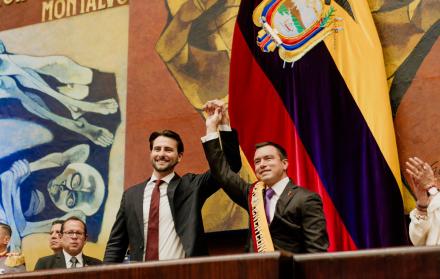 Niels Olsen respalda al presidente Daniel Noboa en el proceso de consulta popular 2025.