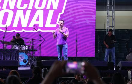 EL PRESIDENTE DANIEL NOBOA EN CONVENCION NACIONAL ADN