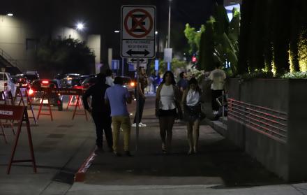 Actividad nocturna en Samborondón