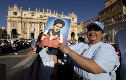 canonización de Carlo Acutis en el Vaticano