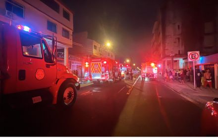 Incendio de 8 vehículos