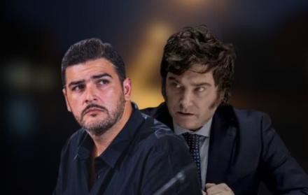 Aquiles Álvarez y Javier Milei