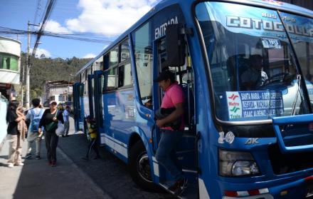 rutas y frecuencias en Quito