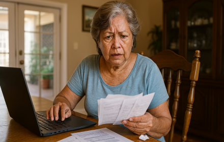 mujer de tercera edad