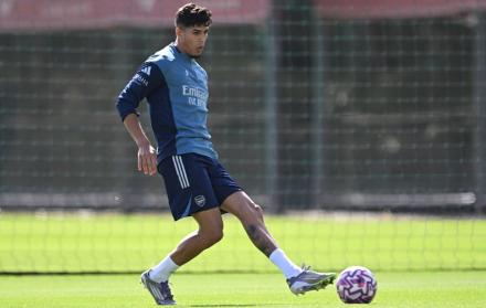 Piero Hincapié entrenamiento arsenal