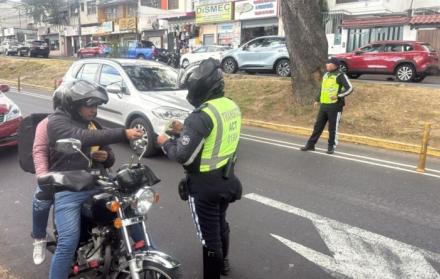 Operativos motos Quito